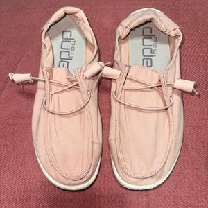 Light Pink Hey Dudes